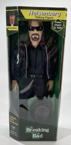 Breaking Bad Heisenberg 17” Talking Action Figure, New Sealed - Free Shipping Cover