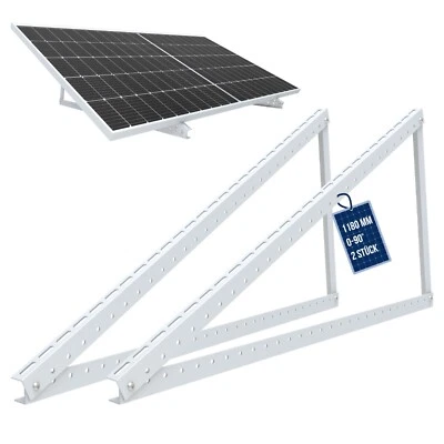 NUASOL 2x PV Halterung 118cm Solarpanel Solarmodul Aufständerung Photovoltaik Flachdach