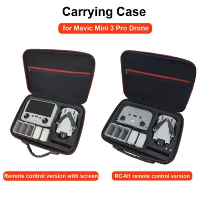 For DJI Mini 3 Pro Storage Bag Remote Controller Battery Drone Body Handbag - Image 1 of 4