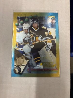  1994-95 Pinnacle Score Gold Line #135 Jaromir Jagr  HOF - Image 1 of 2