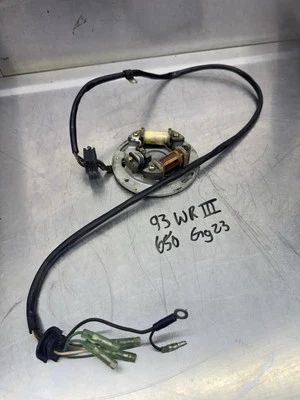 93 94 95 YAMAHA WRA650 WAVE RUNNER III FX700 WRA700 BOBINA DE ESTATOR ELÉCTRICO Foto 1 de 4