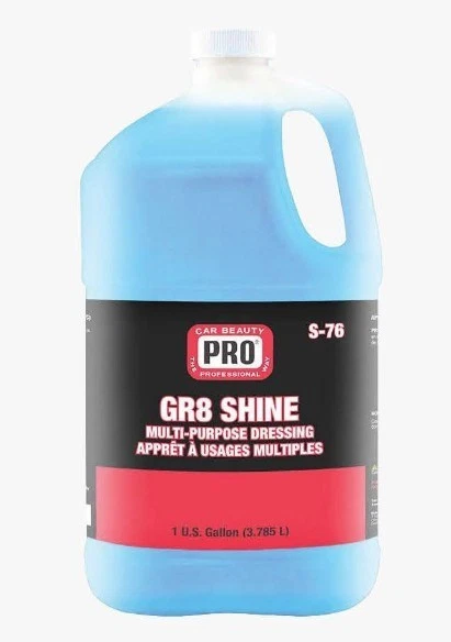 PRO GR8 Shine 1 Gallon | Multi-Purpose Water Based Dressing - Image 1 of 1