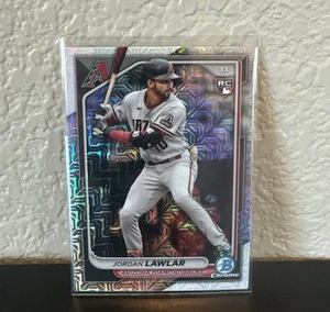 Jordan Lawlar 2024 Bowman Chrome Rookie MOJO Refractor Diamondbacks 55. - Picture 1 of 2