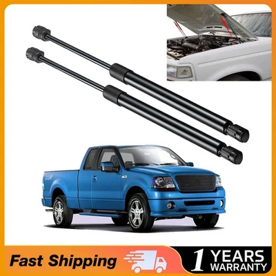 Pair Hood Lift Shock Strut Supports for 2017-2022 Ford F250 F250 F350 Super Duty Foto 1 de 4