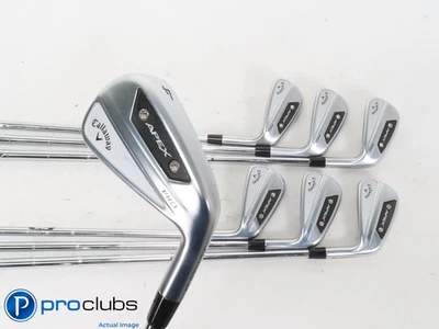 Nice Callaway '24 APEX PRO 4-PW IRON SET -DG MID115 S300 Stiff Flex Steel 420302 - Image 1 of 4
