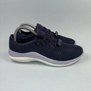 Crocs Literide Pacer Sneaker Schuhe Damengröße 8 marineblau Croslite leicht - Bild 1 von 9