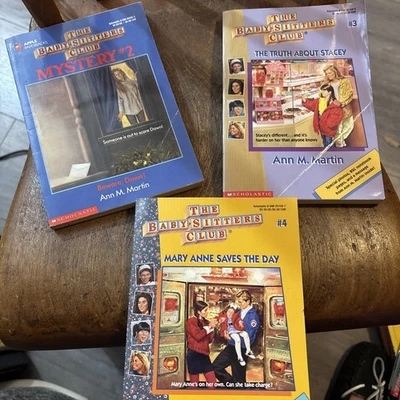 The Babysitters Club Series Lot of 3 Books # 2-4 Ann M Martin - Imagem 1 de 4