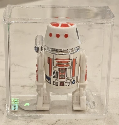 Star Wars 1978 Vintage Kenner AFA 80 R5-D4 Red Bar Variant! - Image 1 of 4