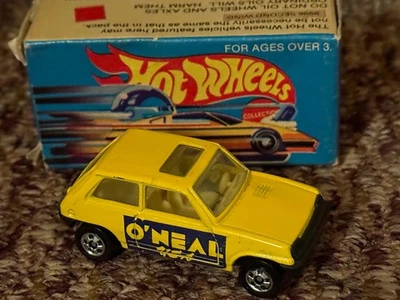 Hot wheels Leo Mattel (India) - O'Neal US Fiat / Peugeot. Rare. Some Box Damage. - Image 1 of 4