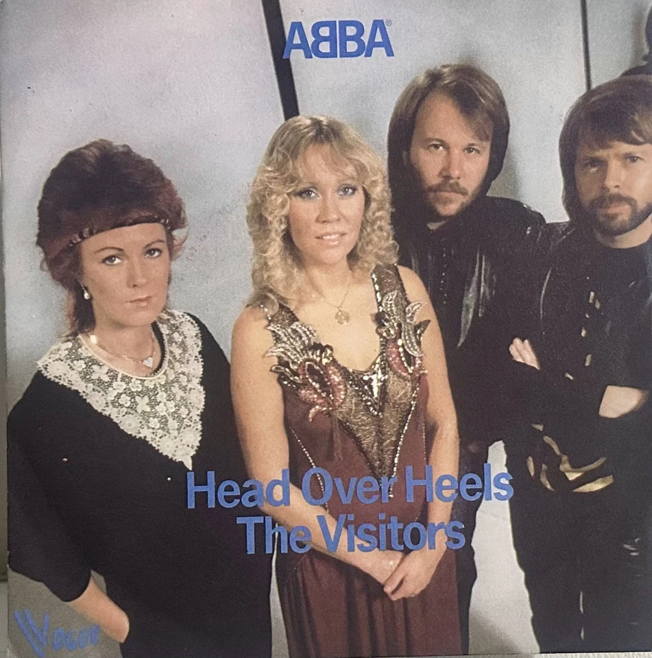 ABBA Head Over Heels / The Visitors - FRENCH RELEASE 7" - Eurovision  - Image 1 of 1