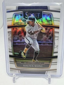 2022 Panini Select Kolten Wong White Prizm /50 (E554) - Foto 1 di 3