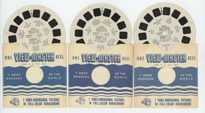 Weeki Wachee Spring of the Mermaids 1956 Sawyer's View-Master Reels 393-ABC - Picture 1 of 1
