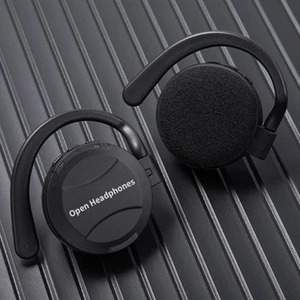 Cuffie sportive over-ear TWS denti blu 5,2 + EDR auricolari clip auricolari cuffie USB - Foto 1 di 8