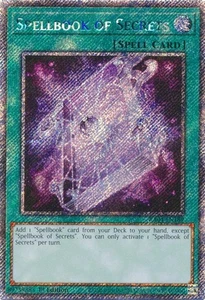 Spellbook of Secrets (Platinum Secret Rare) - Quarter Century Stampede - Picture 1 of 2