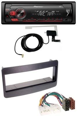 Pioneer 1DIN USB DAB MP3 AUX Autoradio für Toyota Celica, MR2 - schwarz - Bild 1 von 4