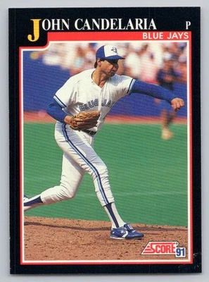 1991 Score John Candelaria #791 Toronto Blue Jays - Image 1 of 2