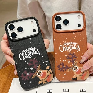 Custodia natalizia per iPhone 17 Pro Max Air 16 15 14 13 12 11 antiurto slim cover - Foto 1 di 27