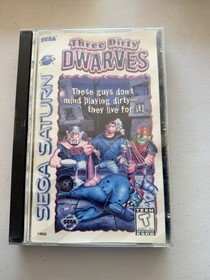 Three Dirty Dwarves Sega Saturn 1996 Complete Authentic