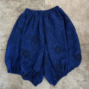 Blaxx One Size Black Paisley Bloomer Rayon Shorts Vintage 80-90’s - Bild 1 von 4