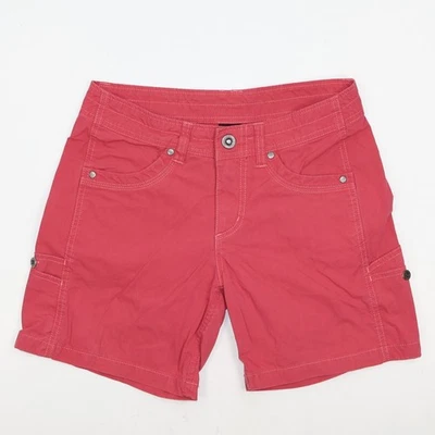 Kuhl Shorts Women's Size 4 Splash Cargo Hiking Outdoor Hiking Faded Red - Image 1 of 4