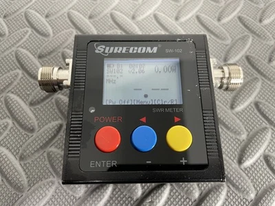 SURECOM SW-102 N Type 125-525Mhz Digital VHF UHF SWR and Power Meter - Image 1 of 4