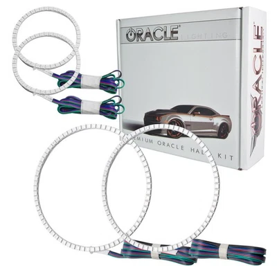 甲骨文车头灯光环发射器套装 - 2005 年至适用于 2010 年大众捷达公司 — 第 1/4 张图片