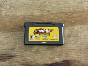 Crazy Taxi Catch a Ride (Nintendo Game Boy Advance GBA) Authentic Cartridge Only - Picture 1 of 3