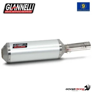 Scarico Giannelli per Aprilia SRV850 2012/2016 Ipersport in alluminio omologato - Imagen 1 de 7