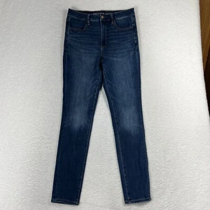 Jeans jegging donna American Eagle Dream elasticizzati 10 (30x30) lunghi super alti - Foto 1 di 10