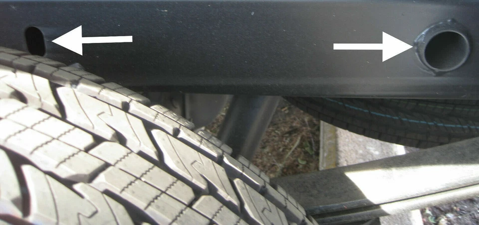 1500 Sierra GMC Chevrolet Silverado 2019 to 2025, 4 Frame Tube Plugs - Image 1 of 4