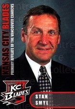 2000-01 Kansas City Blades #23 Stan Smyl