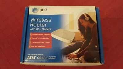 2Wire 2701HG-B 54 Mbps 4-Port 10/100 Wireless G Router - Image 1 of 2