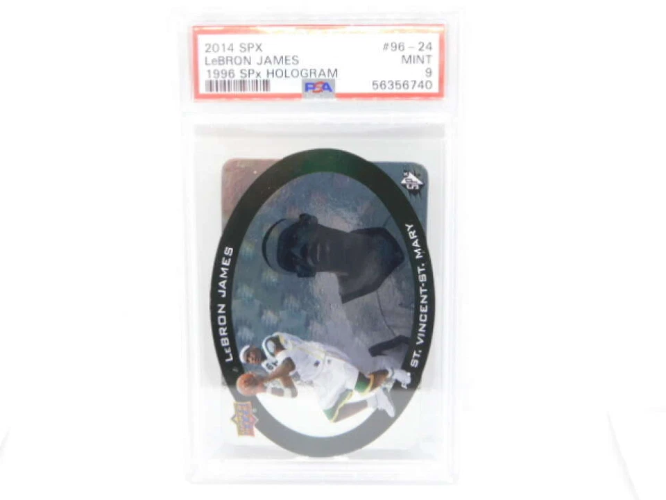 2014-15 Upper Deck SPx 1996 Hologram #96-24 LeBron James St. Vincent-St. Mary PS - Image 1 of 2
