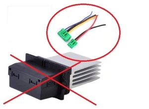 Cpnnecteur CABLE PRISE POUR RESISTANCE SCENIC 2 6441L2 6441.L2 6441 L2 CLIM AUTO - Imagen 1 de 1