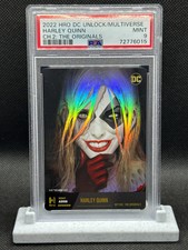 2022 HRO CHAPTER 2  PHYSICAL CARD ONLY   A558  HARLEY QUINN MYTHIC PSA 9 MINT