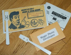 Foto-Magic Paddle (80er Jahre, EZ Magic) -- Sammlerstück und performable TMGS - Bild 1 von 2