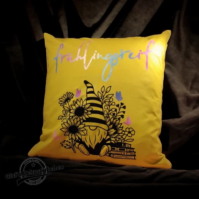 Wichtel Kissenhüllen 40x40 cm, Wichtel Kissenbezug - Bild 1 von 4