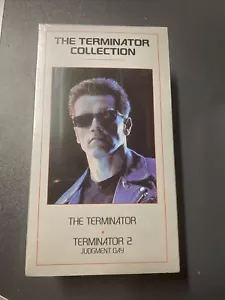 The Terminator Collection VHS Double Tapes Box Set Factory Sealed 1st Print 1991 - Picture 1 of 5