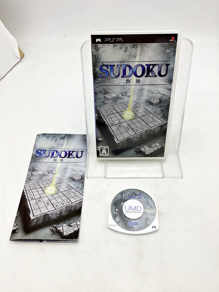 SONY PSP Sudoku Japan DHL 1 week to USA - Image 1 of 1