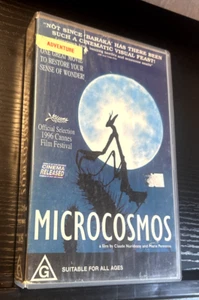 Microcosmos: Le peuple de l'herbe VHS 1996 Large Case Ex-Rental GC No SSS - Picture 1 of 5