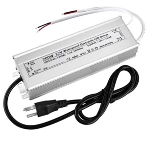 LED Treiber 12V, LED Netzteil 12V 200 Watt, AC 90-120V bis DC12V Low - Bild 1 von 8