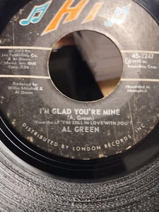 AL GREEN - SO GLAD YOU'RE MINE - Picture 1 of 1