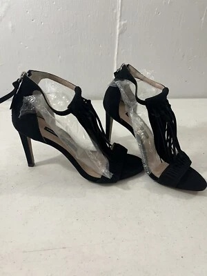 Sandalia de vestir French Connection Lilyana para mujer talla 8 negra Foto 1 de 4