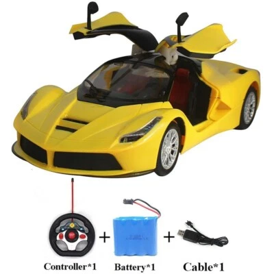 1:14 Electric RC Remote Control Cars Machines On Radio Control Vehicle Toy Gift - Image 1 of 4
