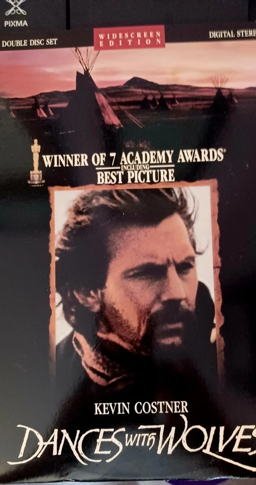 Dances with Wolves Widescreen Edition Laserdisc 2 Disc Set - Image 1 of 1