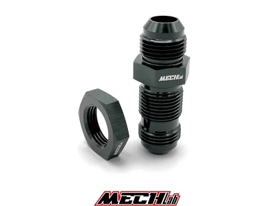 PASSAPARETE forgiato bulkhead AN6 dritto con dado paratia 6-AN An-6 raccordo - Imagen 1 de 2