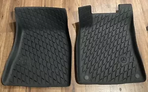 2019-2023 MERCEDES BENZ GLB250 X247 FRONT FLOOR RUBBER WEATHER MAT SET OF 2 OEM - Foto 1 di 8