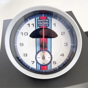 Porsche Table Clock Driver's Selection Martini Color MINT - Picture 1 of 7