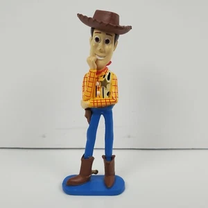 Disney Authentic WOODY Sheriff FIGURINE Cake TOPPER TOY STORY 4 Pixar - Picture 1 of 8