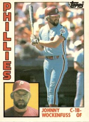 1984 Topps Traded #130T Johnny Wockenfuss - Image 1 of 2
